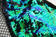 Load image into Gallery viewer, "Psychobae" Holographic Sequins Halter Top