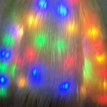 Load image into Gallery viewer, "Jingle Bells" LED Faux Fur Coat