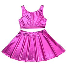 Load image into Gallery viewer, "Metallic Dolly" Tank & Skirt Set