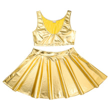Load image into Gallery viewer, "Metallic Dolly" Tank & Skirt Set