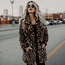 Load image into Gallery viewer, "Fierce BB" Leopard Coat