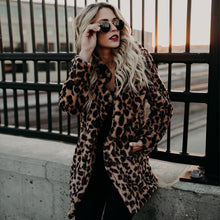 Load image into Gallery viewer, "Fierce BB" Leopard Coat