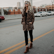 Load image into Gallery viewer, "Fierce BB" Leopard Coat