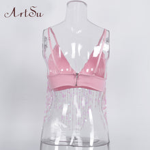 Load image into Gallery viewer, "Holo Doll" Camisole Crop