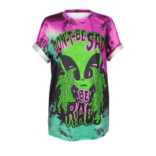 Load image into Gallery viewer, "Don't Be Sad Be Rad" Graffiti Tee