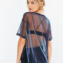 Load image into Gallery viewer, Shiny Mesh Tee