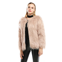 Load image into Gallery viewer, "Chilly Missy" Faux Fur Coat