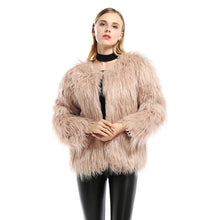 Load image into Gallery viewer, "Chilly Missy" Faux Fur Coat