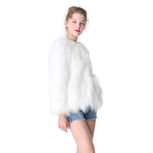 Load image into Gallery viewer, "Chilly Missy" Faux Fur Coat