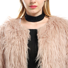 Load image into Gallery viewer, "Chilly Missy" Faux Fur Coat