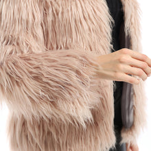 Load image into Gallery viewer, "Chilly Missy" Faux Fur Coat