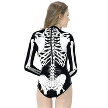 Load image into Gallery viewer, "Skeleton Girl" Bodysuit