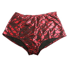 Load image into Gallery viewer, Shiny Mermaid Shorts