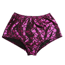 Load image into Gallery viewer, Shiny Mermaid Shorts