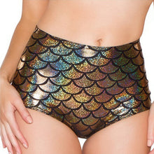 Load image into Gallery viewer, Shiny Mermaid Shorts