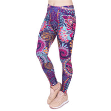 Load image into Gallery viewer, &quot;Mandala Flowers&quot; Leggings