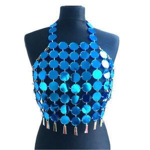 "Disco BB" Backless Top