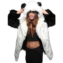 Load image into Gallery viewer, &quot;Cute Ears&quot; Faux Fur Hoodie