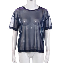 Load image into Gallery viewer, Shiny Mesh Tee