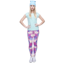 Load image into Gallery viewer, &quot;Purple Flowers&quot; Leggings