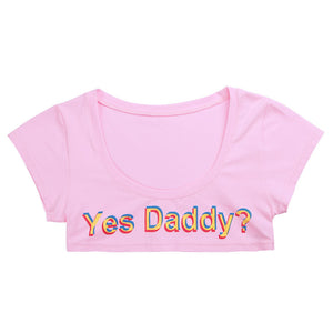 "Yes Daddy" Mini Tee