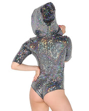 Load image into Gallery viewer, &quot;Glitter BB&quot; Hoodie Romper
