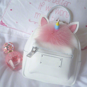 Unicorn Fur Mini Backpack