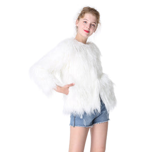 "Chilly Missy" Faux Fur Coat