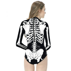 "Skeleton Girl" Bodysuit