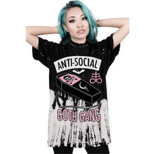 Load image into Gallery viewer, &quot;Anti-Social Goth Gang&quot; Tee