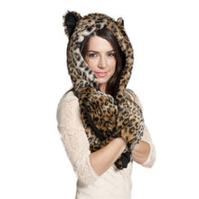 Load image into Gallery viewer, Furry Animal Hoodies w/ Paws